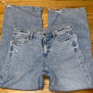 American Eagle Outfitters Light Blue Flare Jeans